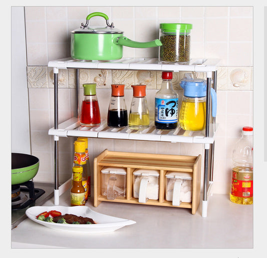 Kitchen shelf retractable Rack